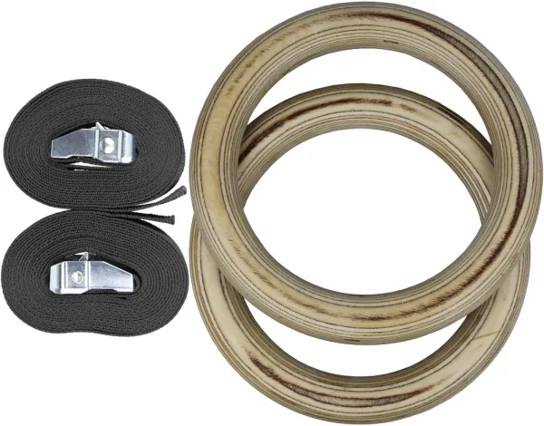 Odin Crossfit Gymnastic Rings Wood 28mm