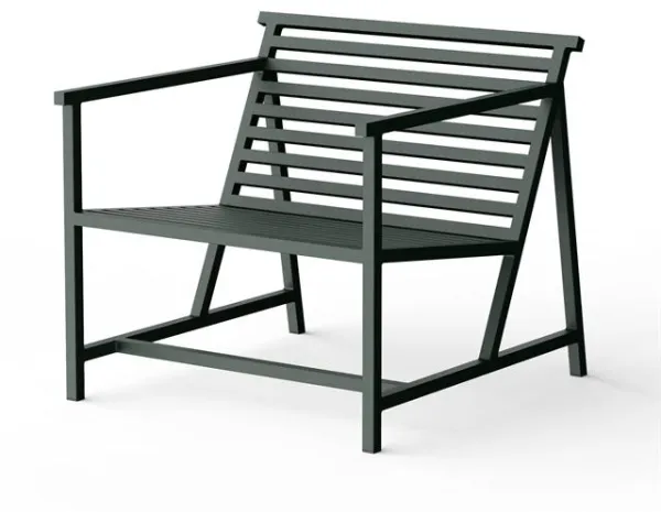 NINE 19 Outdoors Lounge Armchair Green