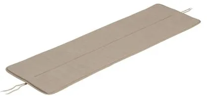 Muuto Linear Cushion For Bench Steel 110 cm Warm Beige