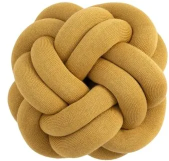 Design House Stockholm Knot Yellow Cushion