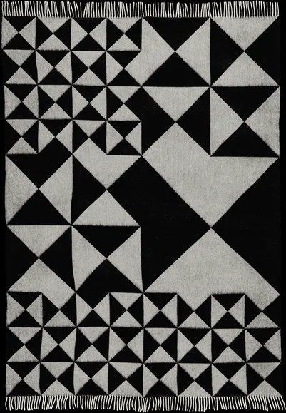 Verpan Mirror Plaid Black