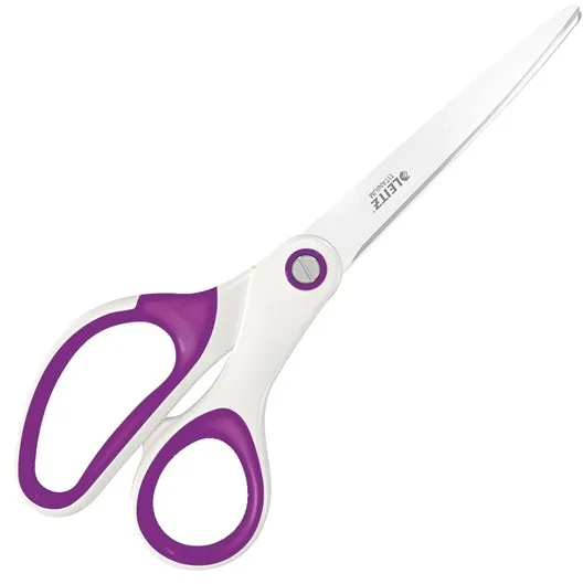 Leitz WOW titanium scissors Purple