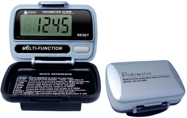 Odin Professional Pedometer Grey