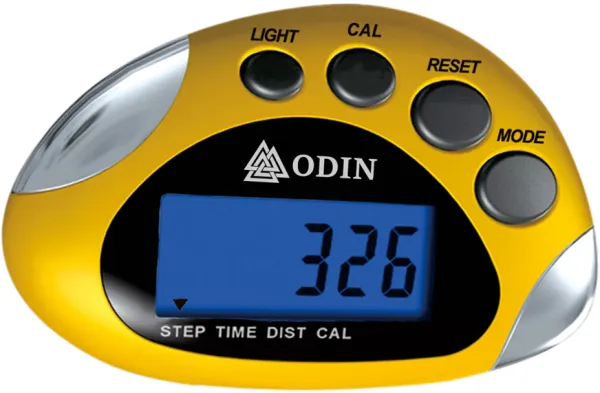Odin Multifunctional Pedometer Yellow